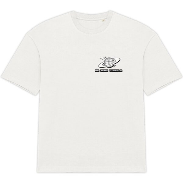 face_2_2 T-shirt Oversized BMV épais design brodé qualité premium Disponible du XS au 2XL - 100%