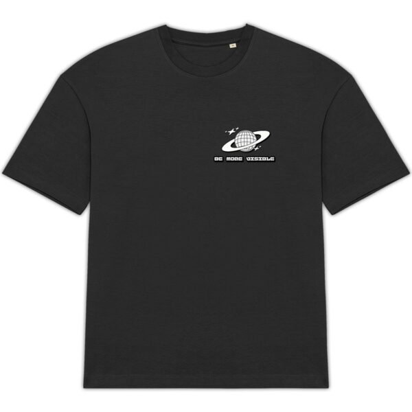 face_3_3 T-shirt Oversized BMV épais design brodé qualité premium Disponible du XS au 2XL - 100%