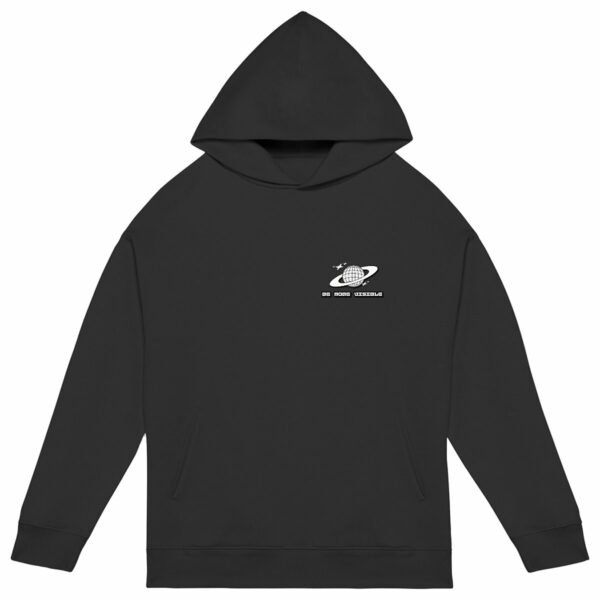 face_noir_0 Sweat à capuche unisexe Oversized BMV